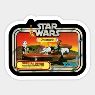 Toltoys Landspeeder Sticker